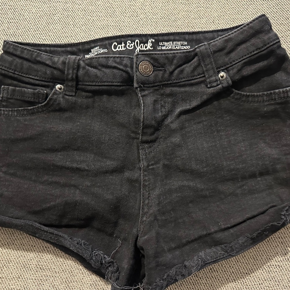 Cat & Jack Women's Dark Denim Shorts
